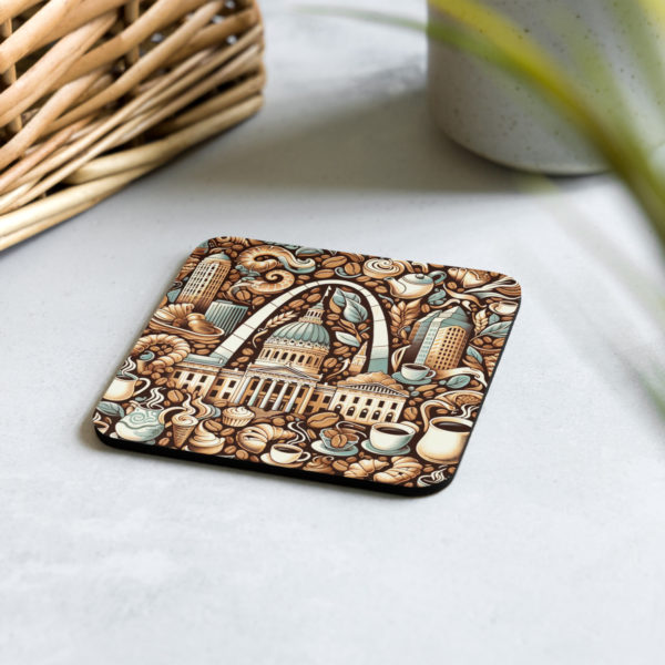 Coaster - St. Louis Illustration